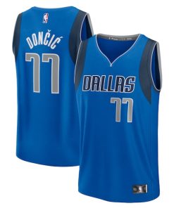 Luka Don?i? Dallas Mavericks  Youth Fast Break Replica Player Jersey - Icon Edition - Blue