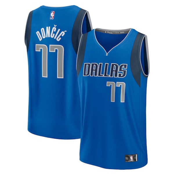 Luka Don?i? Dallas Mavericks Youth Fast Break Replica Player Jersey - Icon Edition - Blue