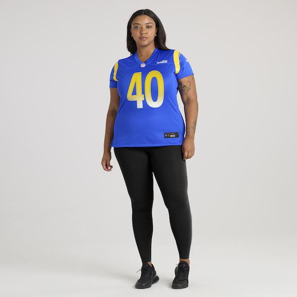 Tony Fields Los Angeles Rams Nike Women's Team Game Jersey - Royal - Image 2