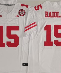 Dylan Raiola NCAA Nebraska Cornhuskers Adidas Vapor Limited Jersey