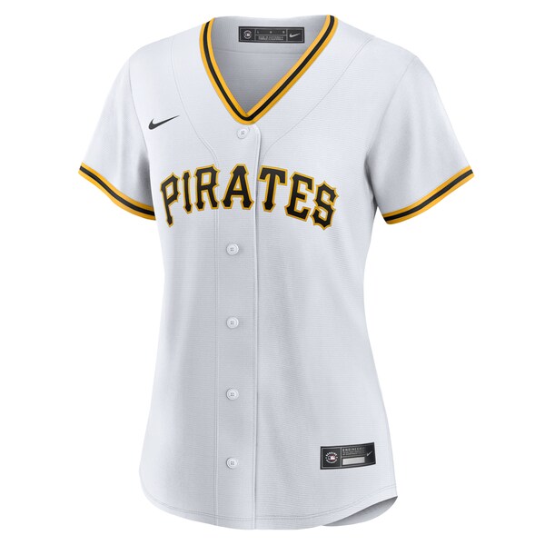 Pittsburgh Pirates Nike Women's #1 Mom Home Replica Jersey - White - Image 2