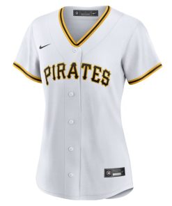 Alternative view of Bryan Reynolds Pittsburgh Pirates Nike Women's Home Replica Jersey - White