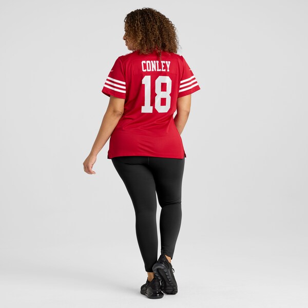 Chris Conley San Francisco 49ers Nike Women's Game Jersey - Scarlet - Image 7