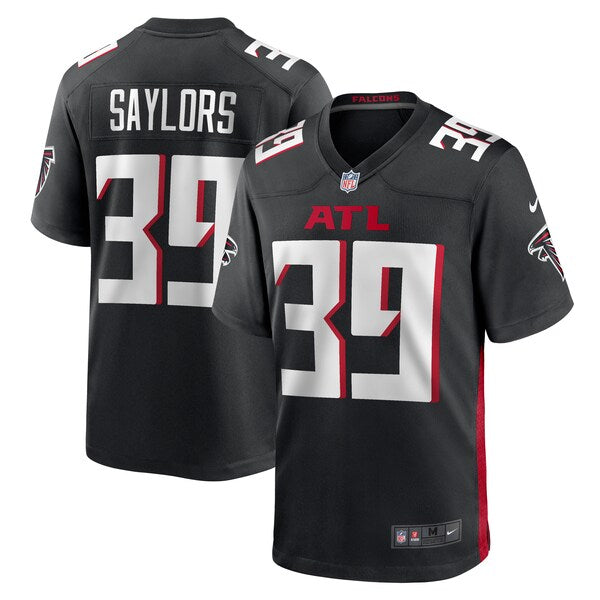 Jacob Saylors Atlanta Falcons Nike Game Jersey - Black