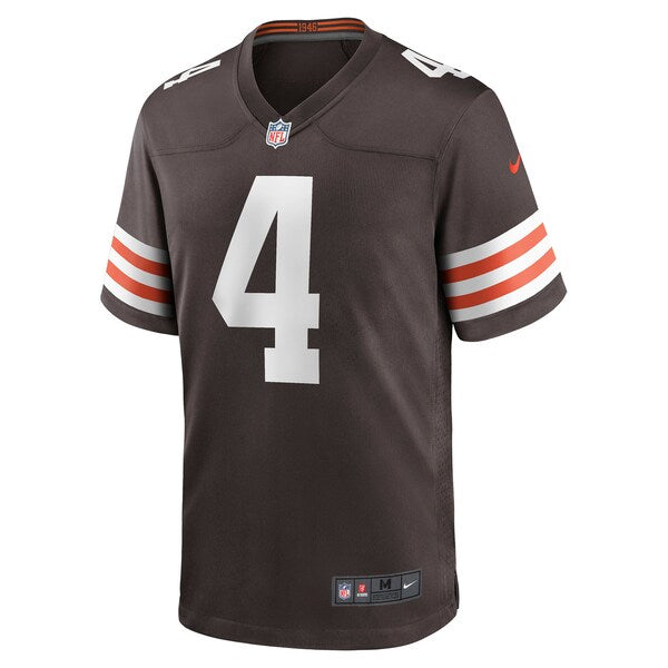 Deshaun Watson Cleveland Browns Nike Game Jersey - Brown/White - Image 3