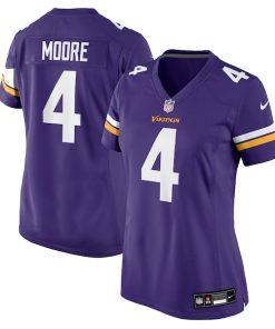 Rondale Moore Minnesota Vikings Nike Women's Team Game Jersey -  Purple