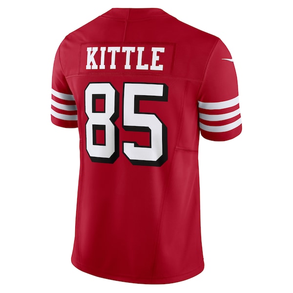 George Kittle San Francisco 49ers Nike Vapor F.U.S.E. Limited Jersey - Scarlet - Image 3