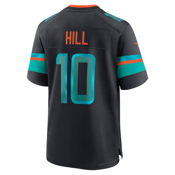 Tyreek Hill Miami Dolphins Nike 2025 Rivalries Collection Game Jersey - Pitch Blue - Image 3