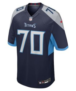 Alternative view of Kevin Zeitler Tennessee Titans Nike Team Game Jersey -  Navy