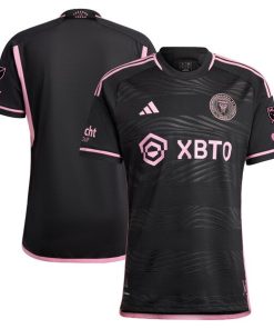 Inter Miami CF adidas 2024 La Noche Authentic Jersey - Black
