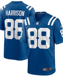 Alternative view of Marvin Harrison Indianapolis Colts Nike Game Retired Player Jersey - Royal/Blue/White