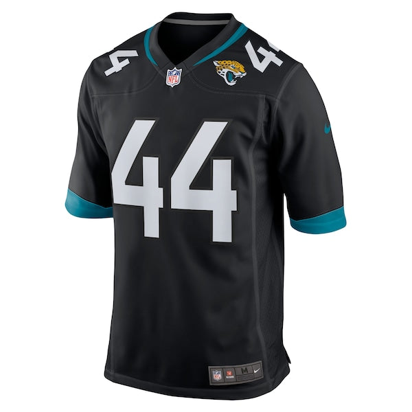 Travon Walker Jacksonville Jaguars Nike Player Game Jersey - Black/Teal/White - Image 3