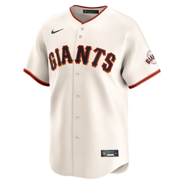 San Francisco Giants Nike Home Limited Jersey - Cream - Image 2