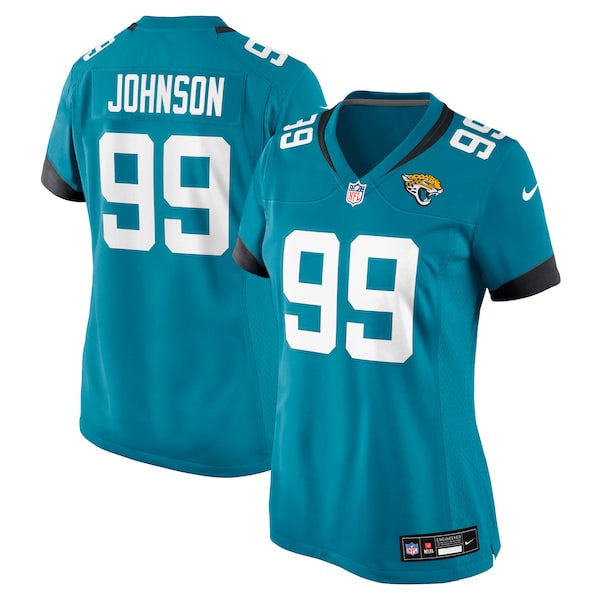 Austin Johnson Jacksonville Jaguars Nike Women's Team Game Jersey - Teal