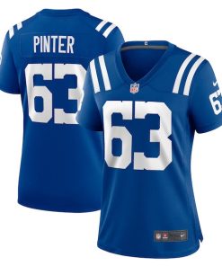 Danny Pinter Indianapolis Colts Nike Women's  Game Jersey -  Royal