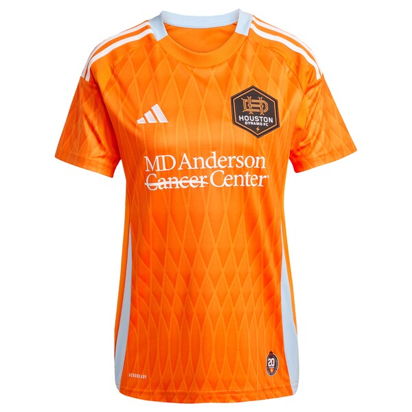 Amine Bassi Houston Dynamo FC adidas Women's 2025 Season 20 Replica Player Jersey - Orange - Image 2