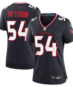 Jarrett Patterson Houston Texans Nike Women's Team Game Jersey -  Navy