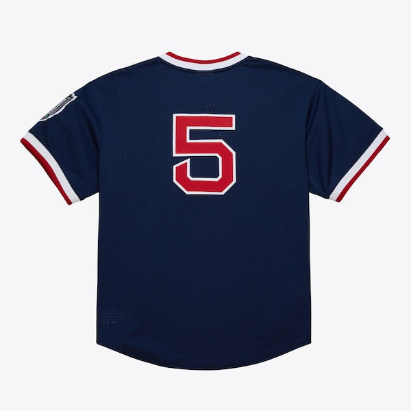 Nomar Garciaparra Boston Red Sox Authentic Batting Practice Jersey - Navy - Image 2
