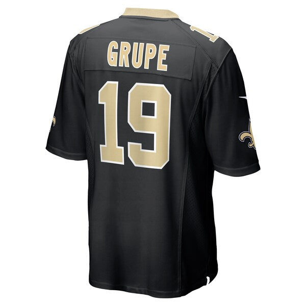 Blake Grupe New Orleans Saints Nike Team Game Jersey - Black - Image 3