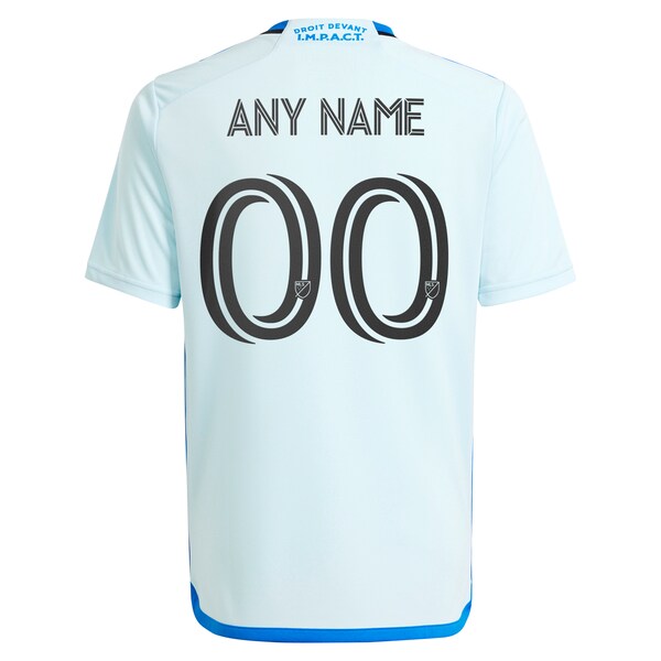CF Montreal adidas Youth 2024 La Main Replica Custom Jersey?ยจC Light Blue - Image 3