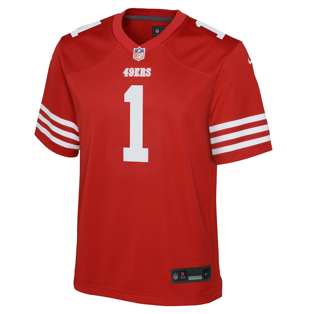 Ricky Pearsall San Francisco 49ers Nike Youth Game Jersey - Red - Image 2