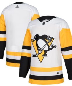 Pittsburgh Penguins adidas Away Authentic Blank Jersey - White