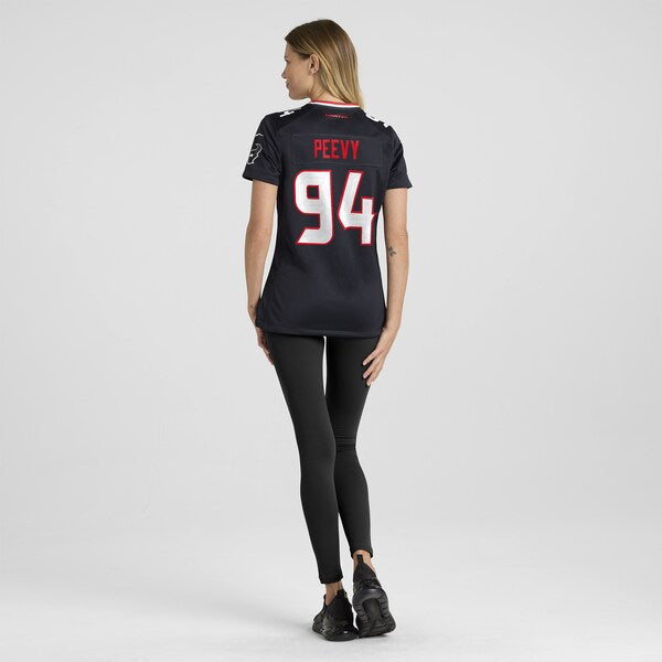 Jayden Peevy Houston Texans Nike Women's Team Game Jersey - Navy - Image 2