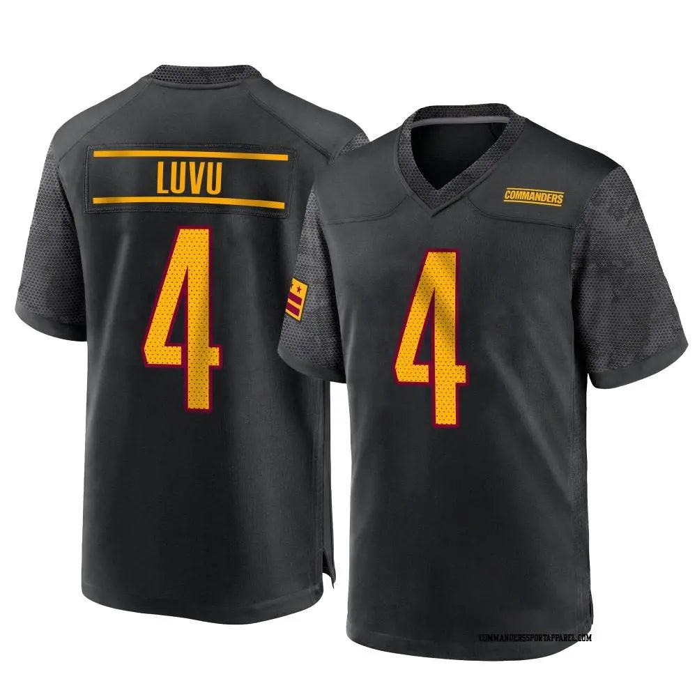 Frankie Luvu Washington Commanders Nike Game Jersey - Black