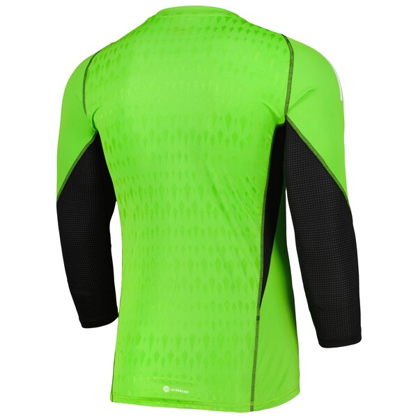 Columbus Crew adidas 2024 Goalkeeper Long Sleeve Replica Jersey - Green - Image 3