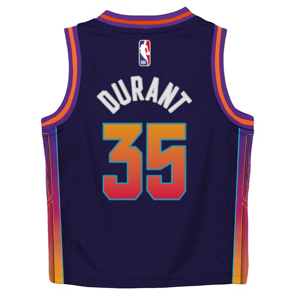 Kevin Durant Phoenix Suns Nike Preschool Swingman Replica Jersey - City Edition - Purple - Image 3
