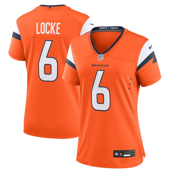 P.J. Locke Denver Broncos Nike Women's Team Game Jersey - Orange - Image 2