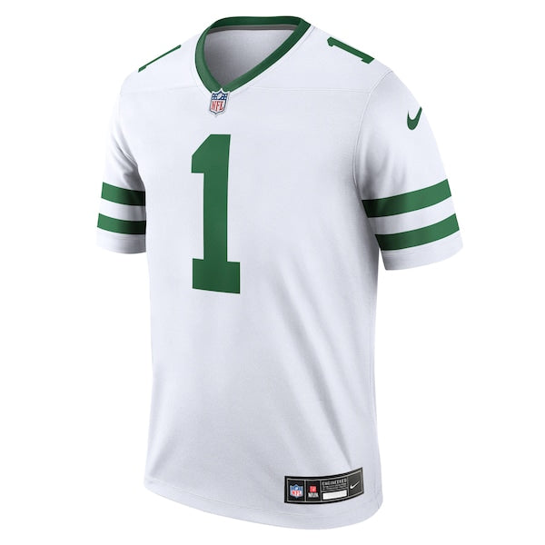 Sauce Gardner New York Jets Nike Alternate Legend Jersey - White/Green - Image 3