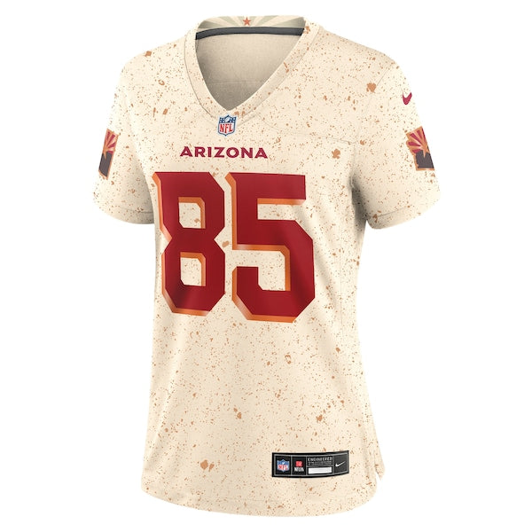Trey McBride Arizona Cardinals Nike Women's 2025 Rivalries Collection Game Jersey - Natural - Image 2