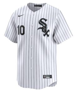 Alternative view of Yoan Moncada Chicago White Sox Nike Youth Home Limited Player Jersey - White