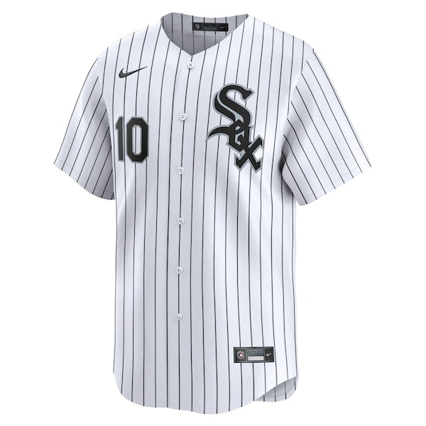 Yoan Moncada Chicago White Sox Nike Youth Home Limited Player Jersey - White - Image 2