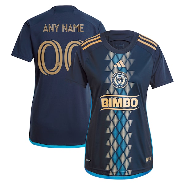 Philadelphia Union adidas Women's 2024 The XV Kit Replica Custom Jersey?ยจC Navy
