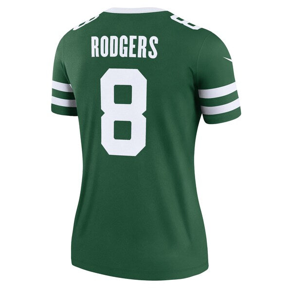 Aaron Rodgers New York Jets Nike Women's Legend Jersey - Legacy Green/Black/White - Image 4