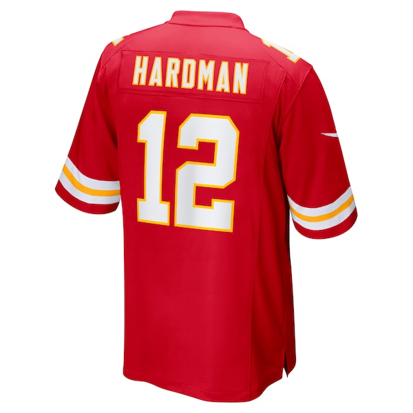 Mecole Hardman Kansas City Chiefs Nike Game Jersey - Red - Image 3