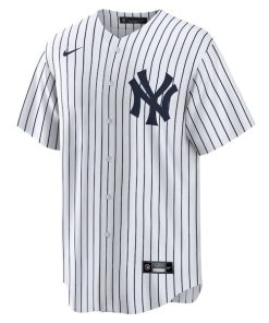 Alternative view of Aaron Judge New York Yankees Nike Home Replica Player Name Jersey - White