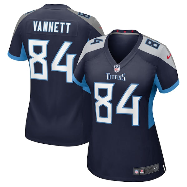 Nick Vannett Tennessee Titans Nike Women's Game Jersey - Navy
