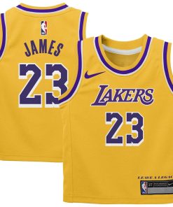 LeBron James Los Angeles Lakers Nike Toddler Swingman Player Jersey - Icon Edition - Gold