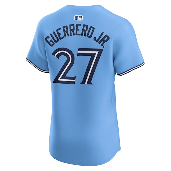 Vladimir Guerrero Jr. Toronto Blue Jays Nike Alternate Elite Player Jersey - Powder Blue - Image 4