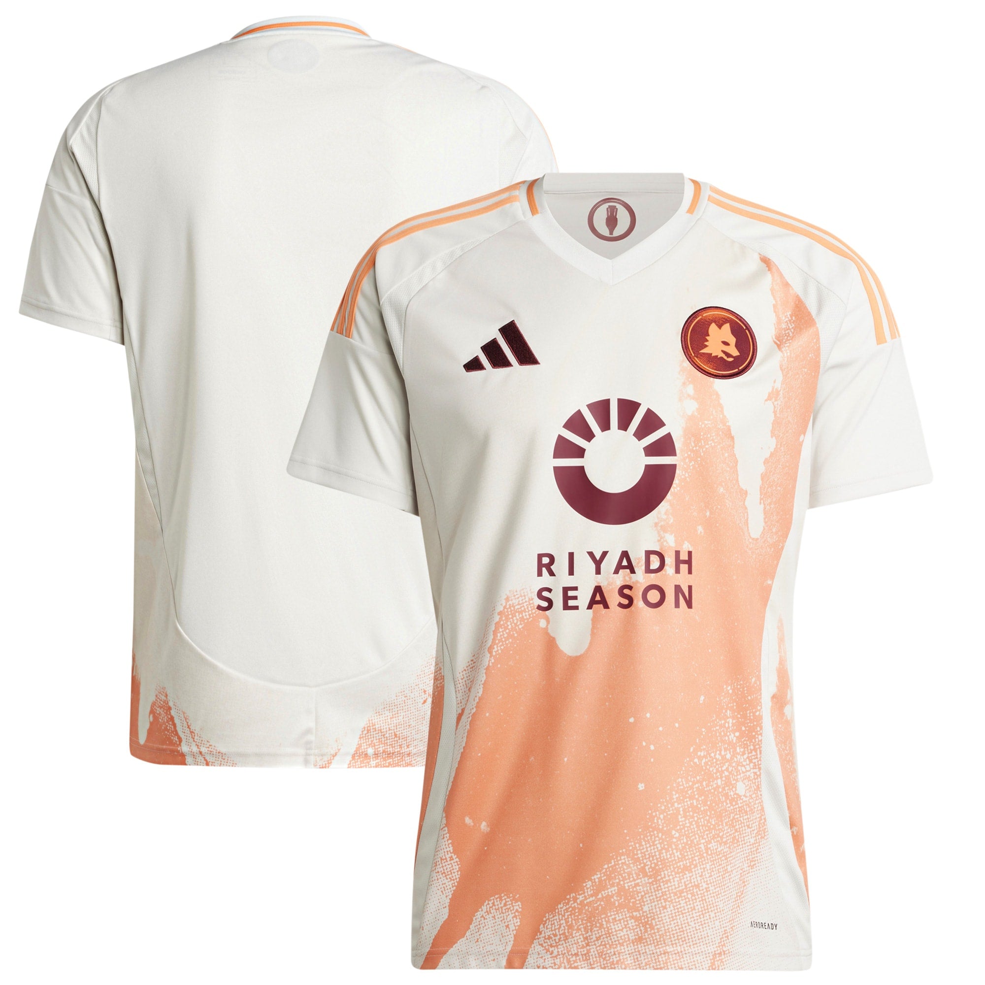 AS Roma adidas 2024/25 Third Replica Jersey - Navy/White - Image 7