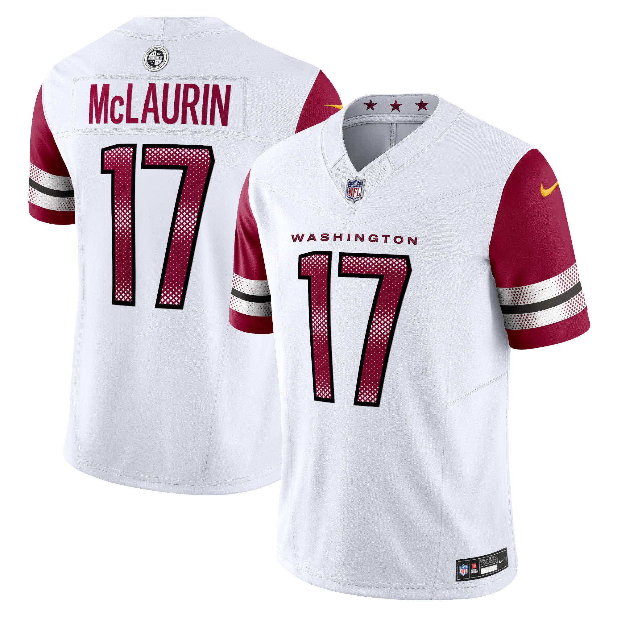 Terry McLaurin Washington Commanders Nike Vapor F.U.S.E. Limited Jersey - Burgundy/White - Image 6