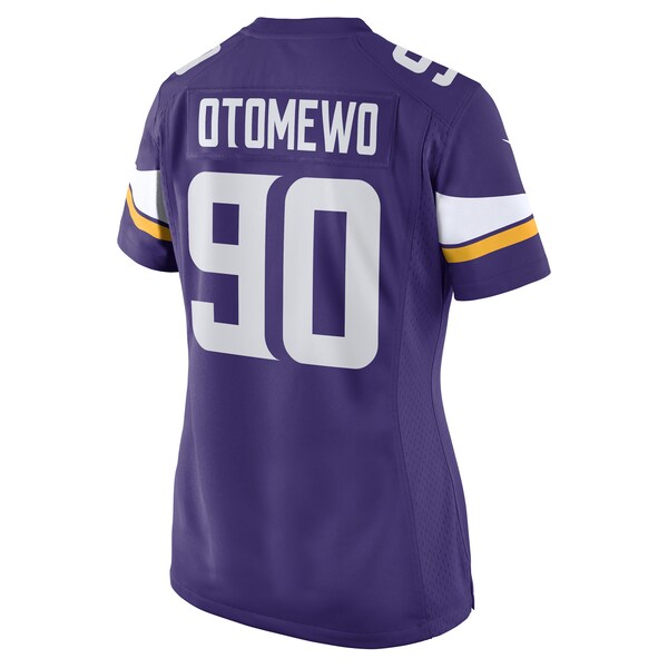 Esezi Otomewo Minnesota Vikings Nike Women's Game Player Jersey - Purple - Image 3
