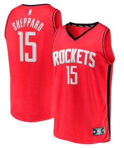 Reed Sheppard Houston Rockets  2024 NBA Draft Fast Break Player Jersey - Icon Edition - Red
