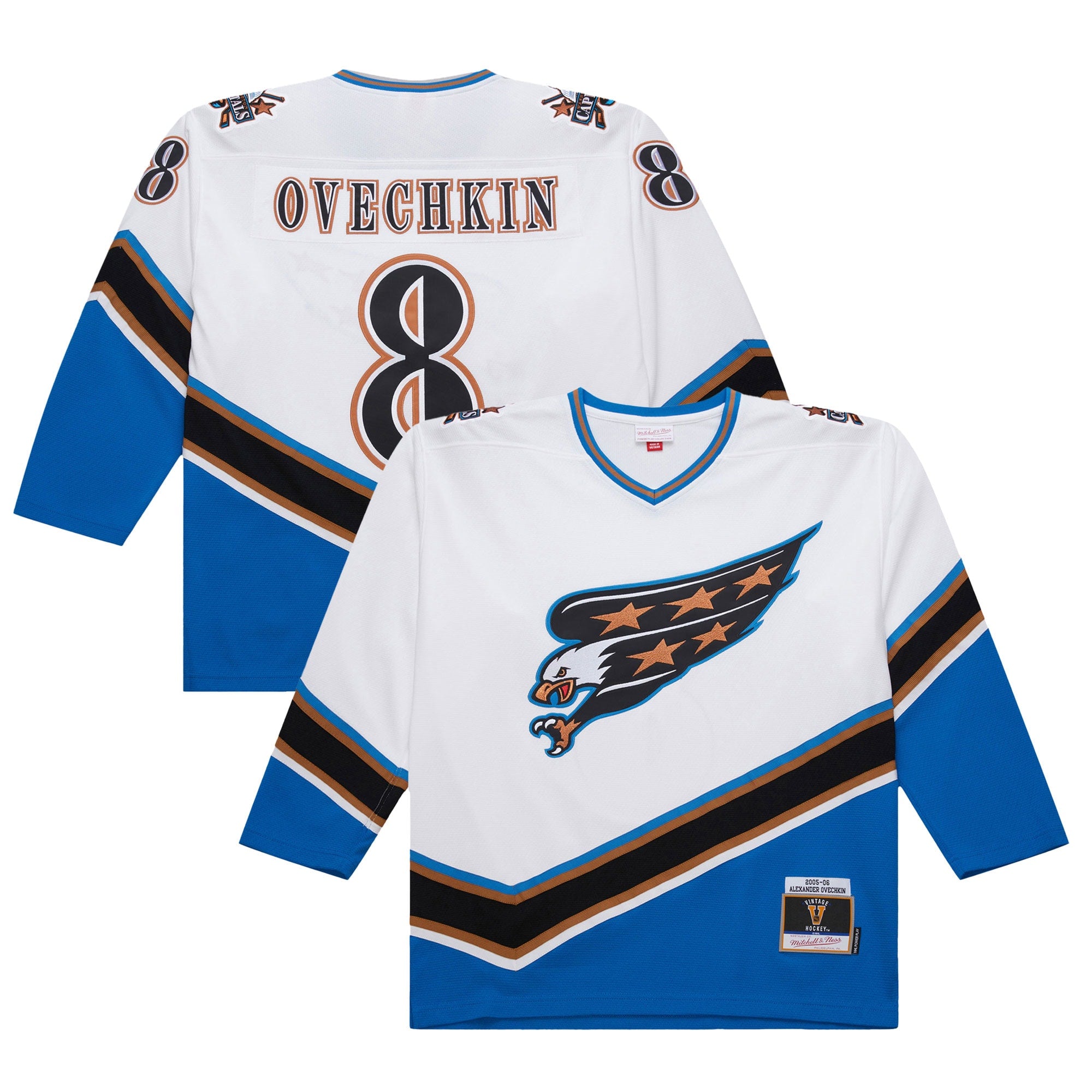 Alexander Ovechkin Washington Capitals 2005-06 Power Play Jersey - Black/White - Image 8
