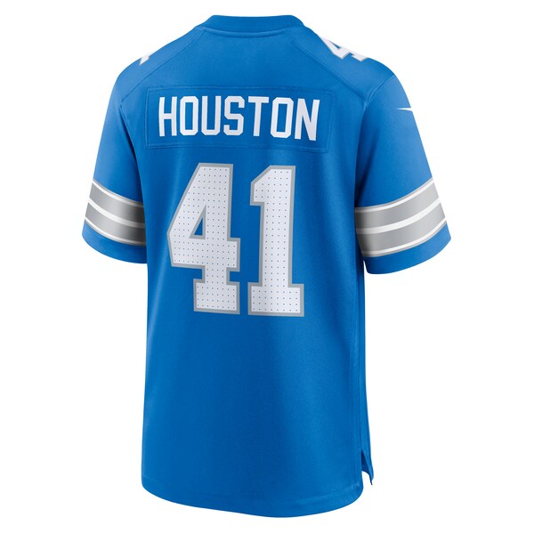 James Houston Detroit Lions Nike Team Game Jersey - Blue - Image 4