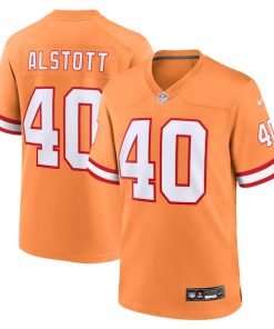 Mike Alstott Tampa Bay Buccaneers Nike Throwback Game Jersey - Orange