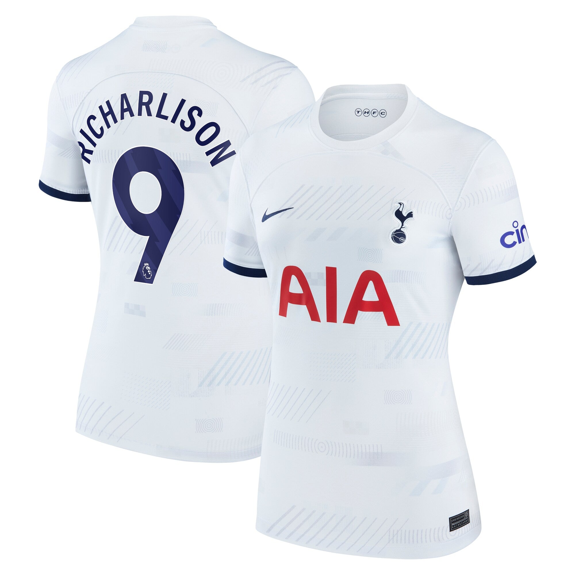 Richarlison Tottenham Hotspur Nike Women's 2023/24 Away Stadium Replica Player Jersey - Navy/Tan/White - Image 4